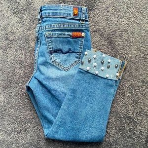 Girls 7 of all Mankind Jeans Size 10